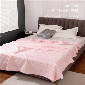 純色滌綸絎縫夏季被子