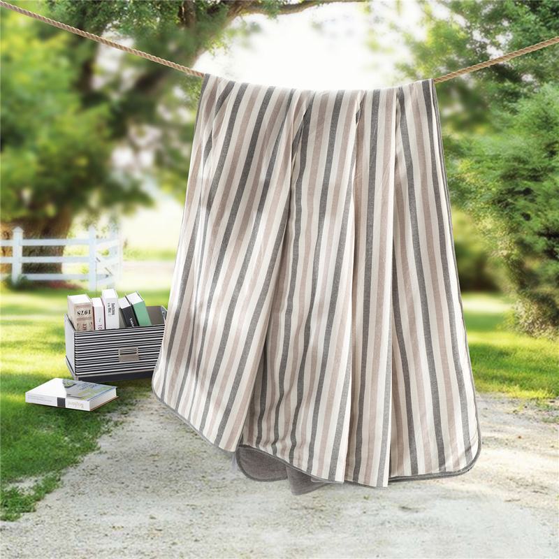 棉質條紋絎縫夏季被子 制造商,棉質條紋絎縫夏季被子 工廠,供應 棉質條紋絎縫夏季被子