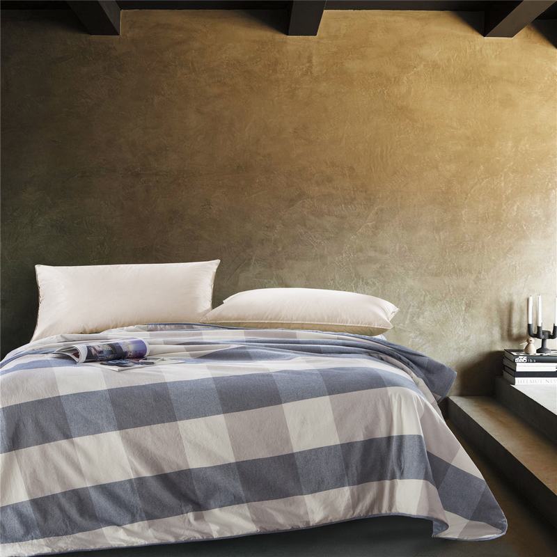 機洗格子棉夏季被子: 制造商,機洗格子棉夏季被子: 工廠,供應 機洗格子棉夏季被子: