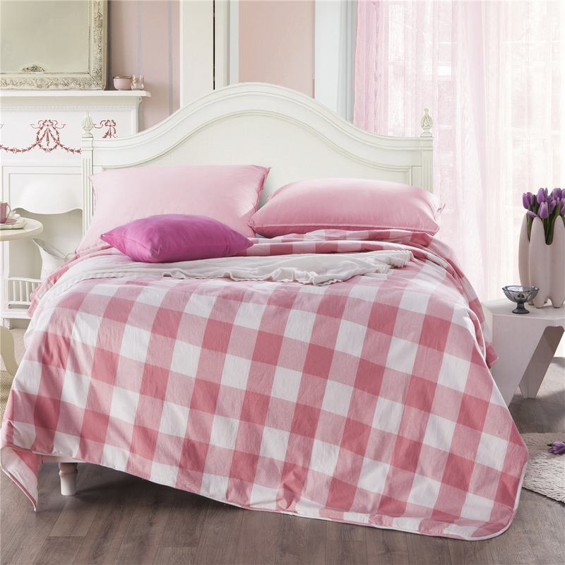 機洗格子棉夏季被子: 制造商,機洗格子棉夏季被子: 工廠,供應 機洗格子棉夏季被子: