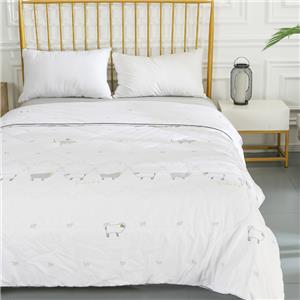 紡織印花羊毛重量級冬季棉被 | 棉被