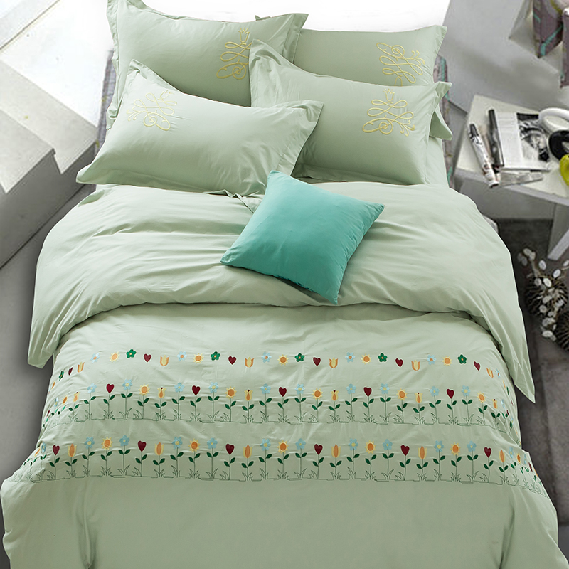 全棉刺繡羽絨被套裝 制造商,全棉刺繡羽絨被套裝 工廠,供應 全棉刺繡羽絨被套裝