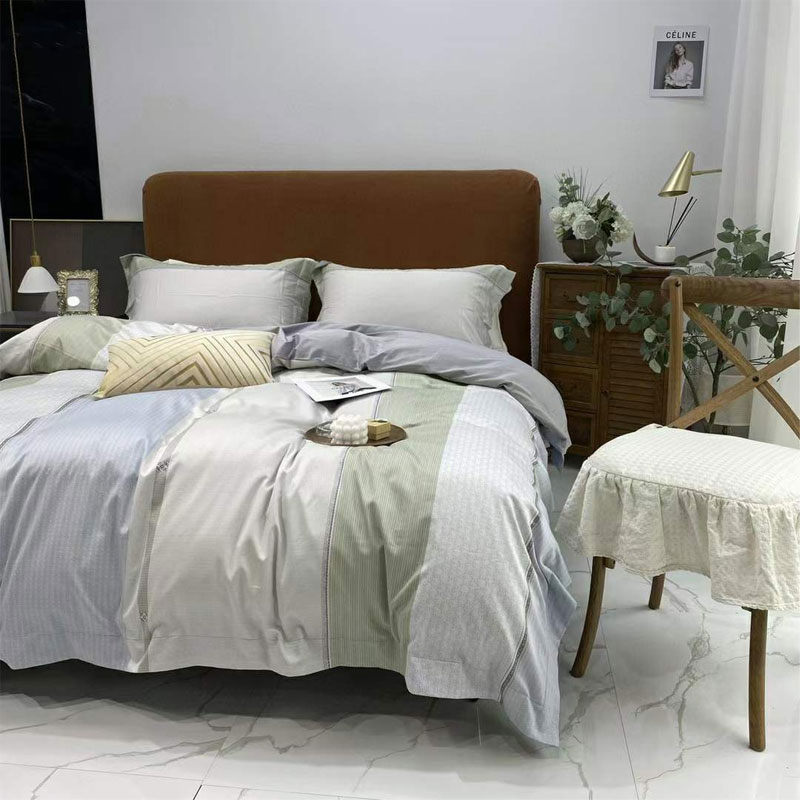 100s分體式彩色數碼印花羽絨被套裝