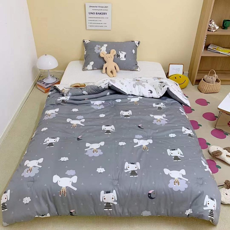 純棉羽絨被套裝被子，被子