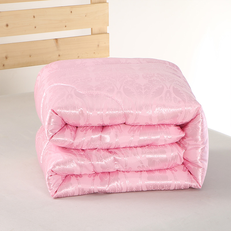 純色仿真絲面料滾花冬被 制造商,純色仿真絲面料滾花冬被 工廠,供應 純色仿真絲面料滾花冬被